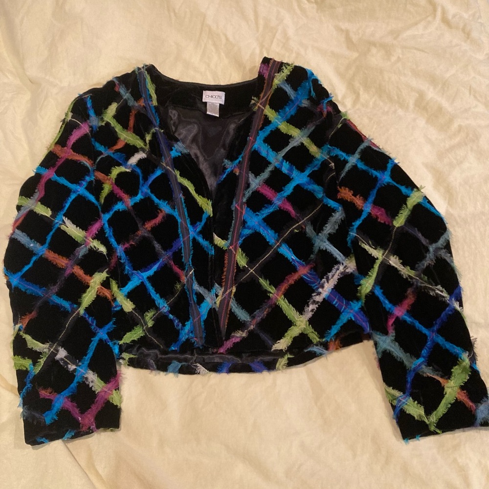 Velvety Chico’s Jacket Size 3